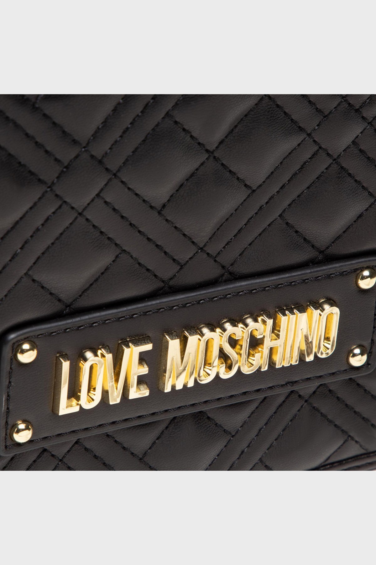Love Moschino Marka Logolu Ayarlanabilir Askılı Bayan Çanta S JC4200PP0CKA0000 SİYAH