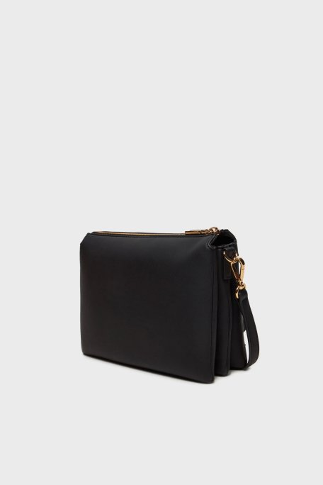 Love Moschino Metal Aksesuar Detaylı Ayarlanabilir Askılı Bayan Çanta JC4068PP1LLI0000 SİYAH - 9