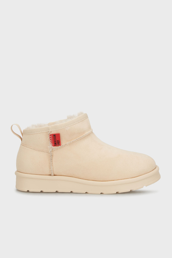 Love Moschino Yapay Yumuşak Tüylü Süet Bayan Bot JA24043H0LJAW131 BEJ - 5