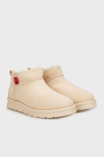 Love Moschino Yapay Yumuşak Tüylü Süet Bayan Bot JA24043H0LJAW131 BEJ - 6