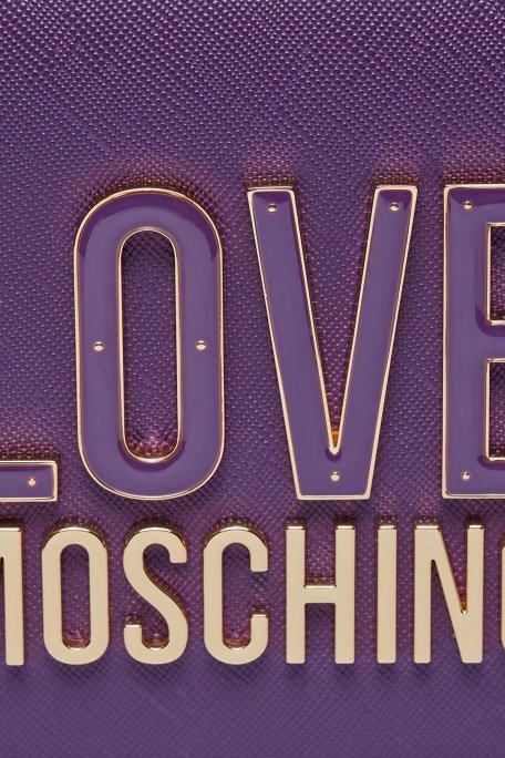 Love Moschino Zincir Askılı Bayan Çanta JC4213PP1ILQ165A MOR - 4
