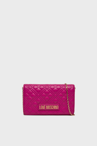 Love Moschino Zincir Askılı Kapitone Bayan Çanta JC4079PP1LLA0626 FUŞYA - 1