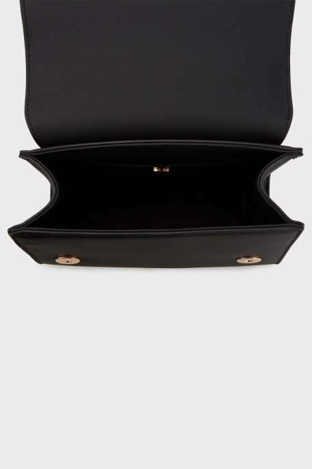 Love Moschino Zincirli Çıkarılabilir Askılı Bayan Çanta JC4024PP1LKD0000 SİYAH - 4