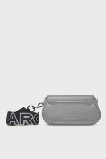 Marc Jacobs Ayarlanabilir ve Çıkarılabilir Logolu Bayan Çanta Askısı 2S3SST001S02 018 SİYAH-GÜMÜŞ - 5