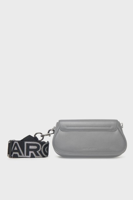 Marc Jacobs Ayarlanabilir ve Çıkarılabilir Logolu Bayan Çanta Askısı 2S3SST001S02 018 SİYAH-GÜMÜŞ - 2