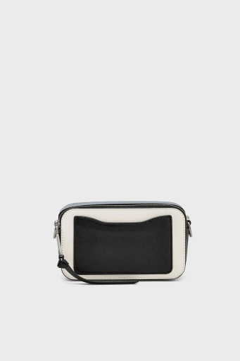 Marc Jacobs The Snapshot Çıkarılabilir Askılı Deri Bayan Çanta 2S3HCR500H03 164 SİYAH-BEYAZ - 11