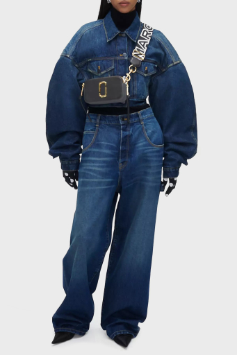 Marc Jacobs The Snapshot Çıkarılabilir Askılı Deri Bayan Çanta 2S3HCR500H03 964 SİYAH - 2