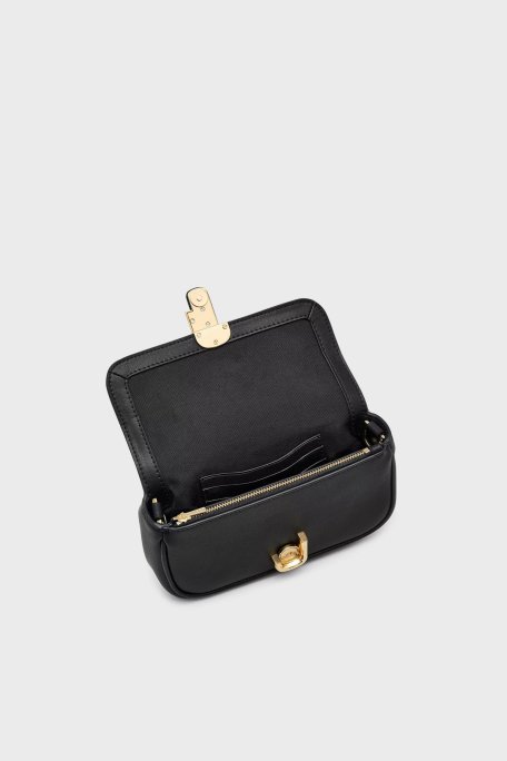 Marc Jacobs The Mini Bag Çıkarılabilir Zincir Askılı Hakiki Deri Bayan Çanta 2S4HCR089H02 001 SİYAH - 3