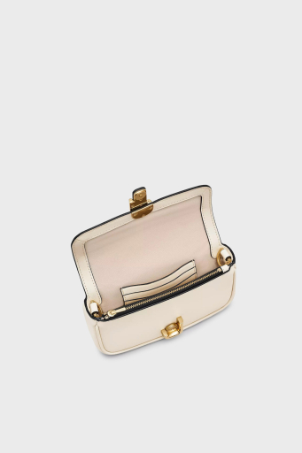 Marc Jacobs The Mini Bag Çıkarılabilir Zincir Askılı Hakiki Deri Bayan Çanta 2S4HCR089H02 123 BEYAZ - 3