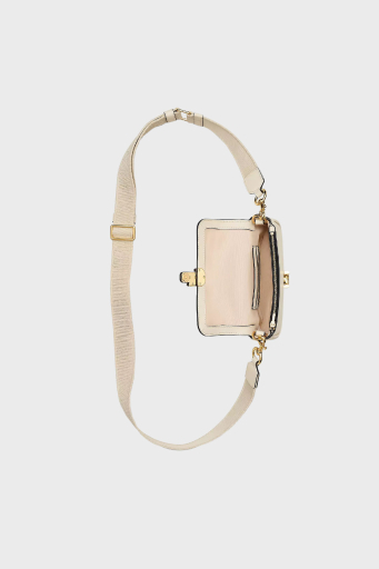 Marc Jacobs The Mini Bag Çıkarılabilir Zincir Askılı Hakiki Deri Bayan Çanta 2S4HCR089H02 123 BEYAZ - 5