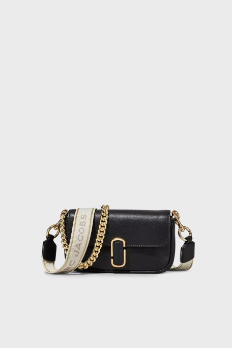 Marc Jacobs Çıkarılabilir Zincir Askılı Mini Bayan Çanta H967L03FA22 001 SİYAH - 1