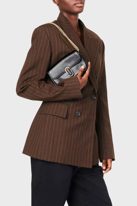 Marc Jacobs Çıkarılabilir Zincir Askılı Mini Bayan Çanta H967L03FA22 001 SİYAH - 4