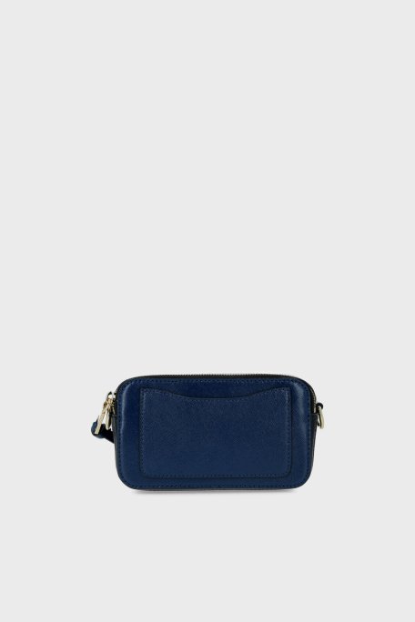 Marc Jacobs Hakiki Deri Logolu Ayarlanabilir Askılı Bayan Çanta M0014146 424 LACİVERT - 4