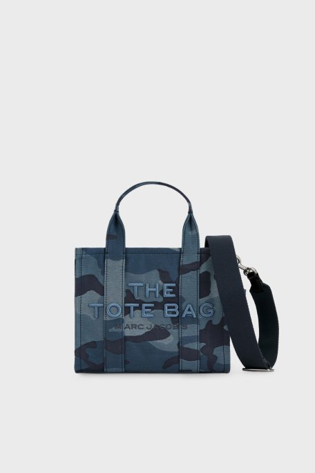Marc Jacobs Jakarlı Logo İşlemeli Çıkarılabilir Askılı Small Tote Bayan Çanta 2S4HTT003H03 401 LACİVERT - 5