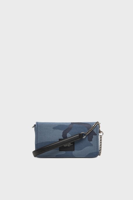 Marc Jacobs Jakarlı Logo İşlemeli Çıkarılabilir Zincir Askılı Mini Bayan Çanta 2R4SMN015S03 401 LACİVERT - 7