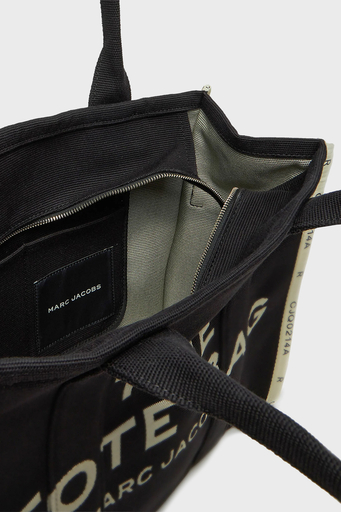 Marc Jacobs Large Tote Logolu Omuz Askılı Bayan Çanta M0017048 001 SİYAH - 6