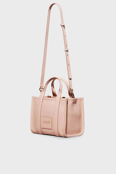 Marc Jacobs The Small Tote Logolu Çıkarılabilir Askılı Bayan Çanta H009L01SP21 624 PUDRA - 3