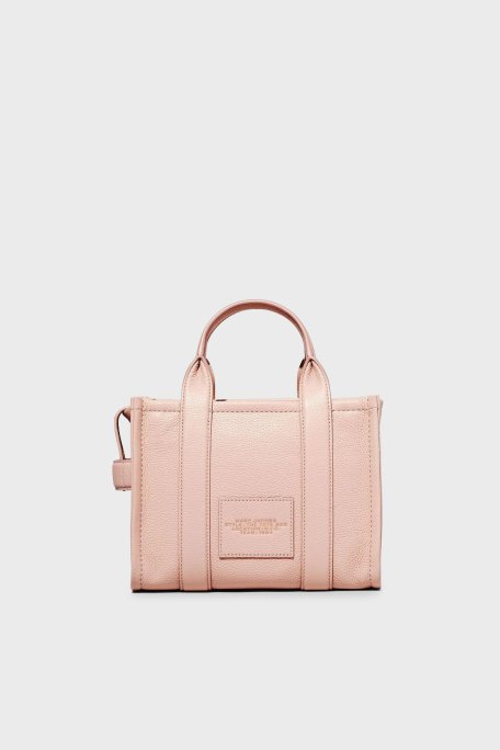 Marc Jacobs The Small Tote Logolu Çıkarılabilir Askılı Bayan Çanta H009L01SP21 624 PUDRA - 4