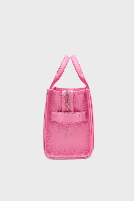 Marc Jacobs The Small Tote Logolu Çıkarılabilir Askılı Bayan Çanta H009L01SP21 666 PEMBE - 5