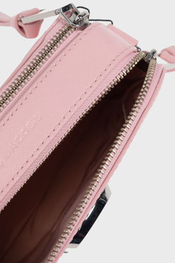 Marc Jacobs Logolu Deri Çıkarılabilir Askılı Bayan Çanta 2S4HCR073H02 669 PEMBE - 5