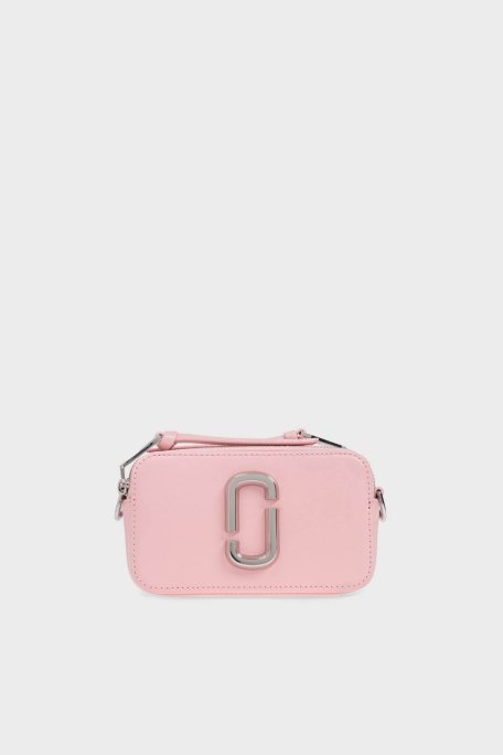 Marc Jacobs Logolu Deri Çıkarılabilir Askılı Bayan Çanta 2S4HCR073H02 669 PEMBE - 1