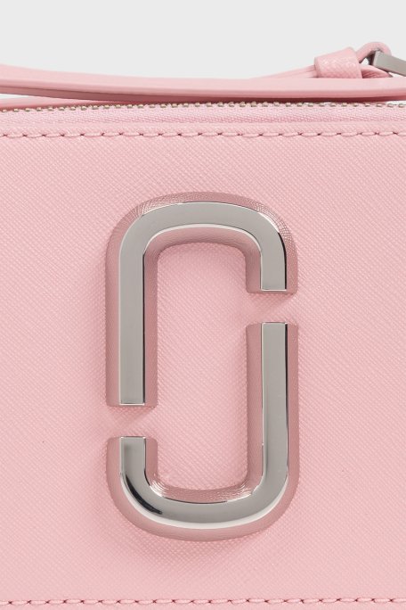 Marc Jacobs Logolu Deri Çıkarılabilir Askılı Bayan Çanta 2S4HCR073H02 669 PEMBE - 6