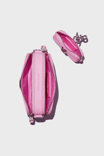 Marc Jacobs Mini Cüzdanlı Çıkarılabilir Askılı Deri Bayan Çanta 2P3HCR015H01 685 PEMBE - 13