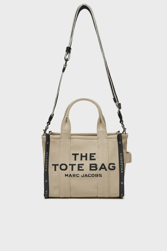 Marc Jacobs Small Tote Logolu Çıkarılabilir Askılı Bayan Çanta M0017025 263 BEJ - 4