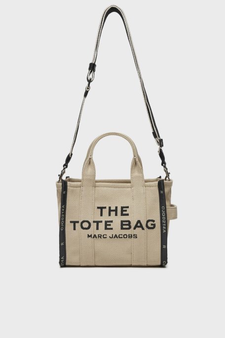 Marc Jacobs Small Tote Logolu Çıkarılabilir Askılı Bayan Çanta M0017025 263 BEJ - 4