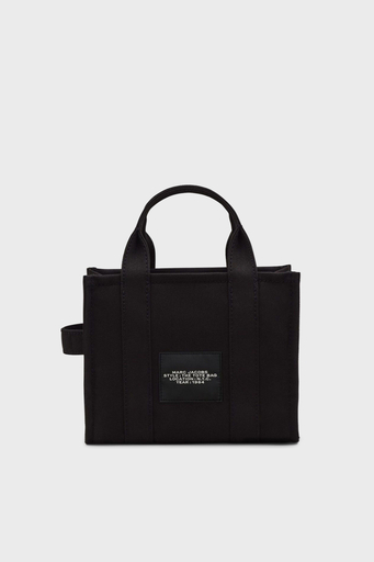 Marc Jacobs Small Tote Pamuklu Çıkarılabilir Askılı Bayan Çanta M0016493 001 SİYAH - 4