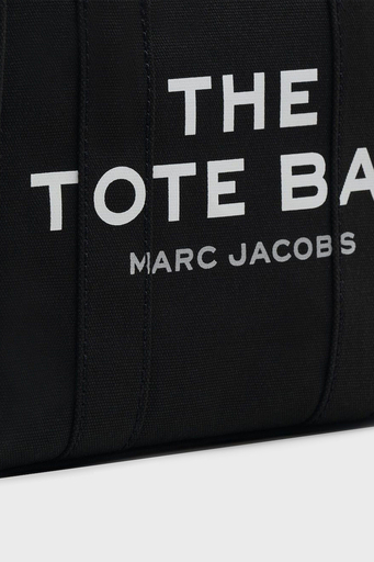 Marc Jacobs Small Tote Pamuklu Çıkarılabilir Askılı Bayan Çanta M0016493 001 SİYAH - 7