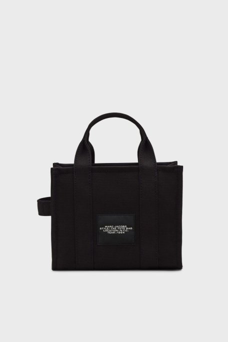 Marc Jacobs Small Tote Pamuklu Çıkarılabilir Askılı Bayan Çanta M0016493 001 SİYAH - 4
