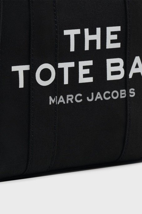 Marc Jacobs Small Tote Pamuklu Çıkarılabilir Askılı Bayan Çanta M0016493 001 SİYAH - 7
