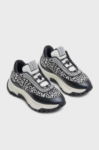 Marc Jacobs Sneaker Bayan Ayakkabı 2F3FSN001F10 005 SİYAH-BEYAZ - 7