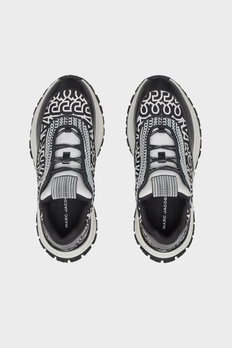 Marc Jacobs Sneaker Bayan Ayakkabı 2F3FSN001F10 005 SİYAH-BEYAZ - 5