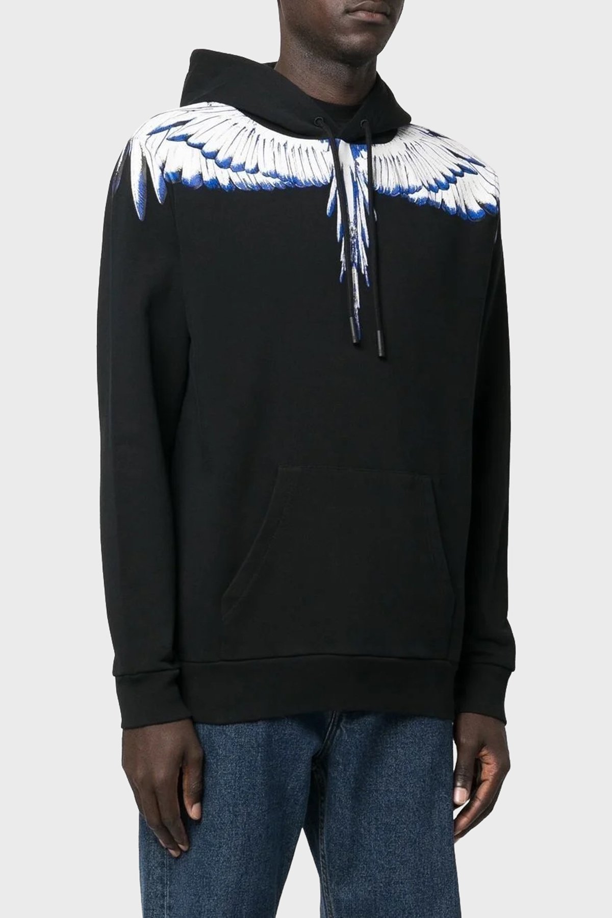 パーカー・フーディ Marcelo Burlon SUNSET CROSS REGULAR SWEATSHIRT Marcelo Burlon Sunset Cross Regular Hoodie Orange Red