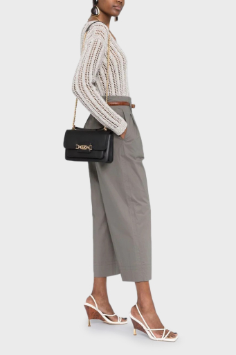 Michael Kors % 100 Deri Ayarlanabilir Omuz Askılı 30S2G7HL3L001 Bayan Çanta 30S2G7HL3L 001 SİYAH - 8