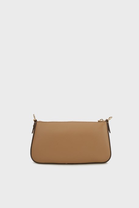 Michael Kors % 100 Deri Logolu Zincir Askılı 32H3G8EW6L297 Bayan Çanta 32H3G8EW6L 297 BEJ - 5