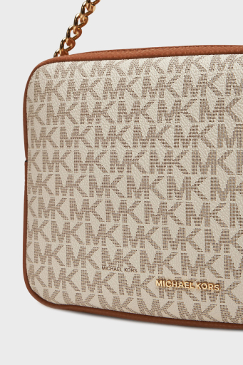 Michael Kors 4G Logo Baskılı Çıkarılabilir Askılı 32S5GYTC5B149 Bayan Çanta 32S5GYTC5B 149 EKRU - 5