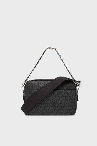 Michael Kors 4G Logo Baskılı Çıkarılabilir Askılı 32S5SYTC5V001 Bayan Çanta 32S5SYTC5V 001 SİYAH - 2