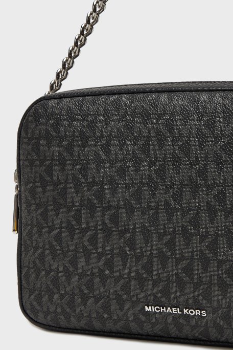Michael Kors 4G Logo Baskılı Çıkarılabilir Askılı 32S5SYTC5V001 Bayan Çanta 32S5SYTC5V 001 SİYAH - 3