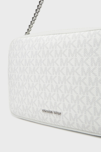 Michael Kors 4G Logo Baskılı Çıkarılabilir Askılı 32S5SYTC5V101 Bayan Çanta 32S5SYTC5V 101 BEYAZ - 5