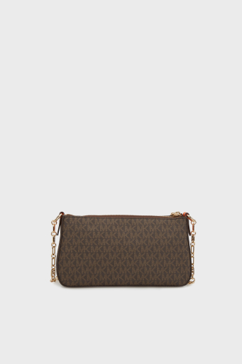 Michael Kors 4G Logo Baskılı Sabit Zincir Askılı 32S5G8EW8Y888 Bayan Çanta 32S5G8EW8Y 888 KAHVE - 2