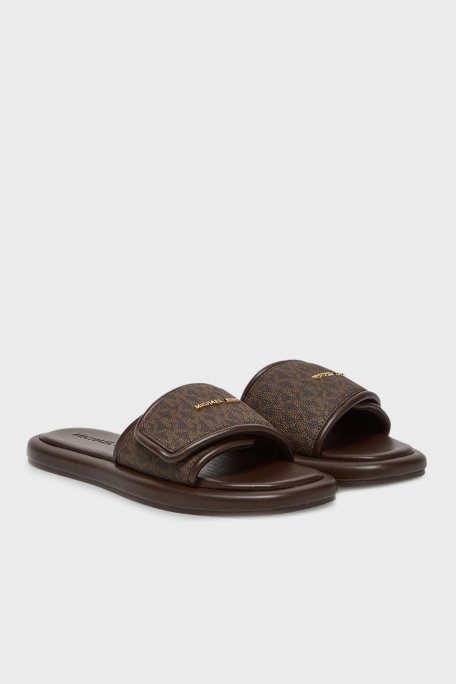 Michael Kors Ayarlanabilir Kayışlı Logolu 40S5SKFA1B200 Bayan Terlik 40S5SKFA1B 200 KAHVE - 2