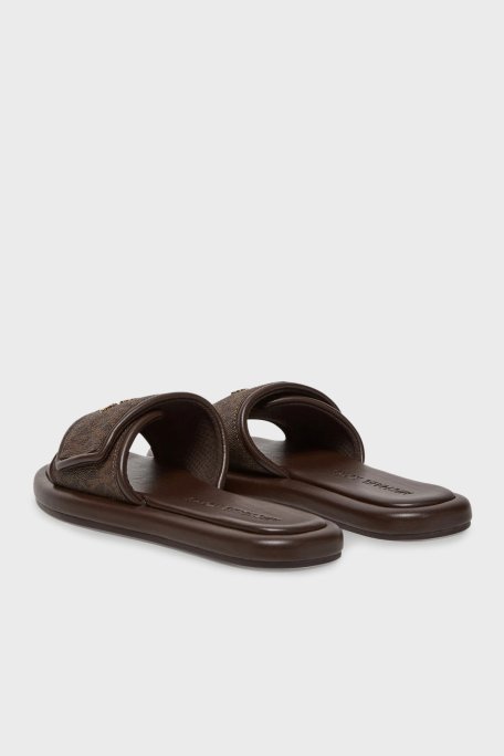 Michael Kors Ayarlanabilir Kayışlı Logolu 40S5SKFA1B200 Bayan Terlik 40S5SKFA1B 200 KAHVE - 5
