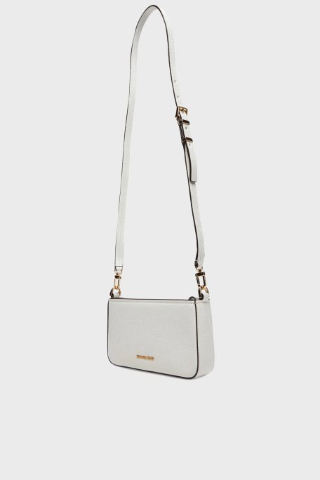Michael Kors Deri Logolu Çıkarılabilir Askılı 32S5GYTU1L085 Bayan Çanta 32S5GYTU1L 085 BEYAZ - 3