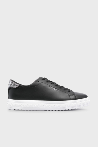Michael Kors Deri Sneaker 43H3GVFS1L Bayan Ayakkabı 43H3GVFS1L 001 SİYAH - 1