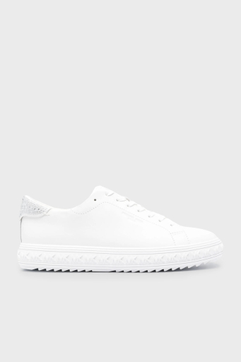 Michael Kors Deri Sneaker 43H3GVFS2L Bayan Ayakkabı 43H3GVFS2L 085 BEYAZ - 5