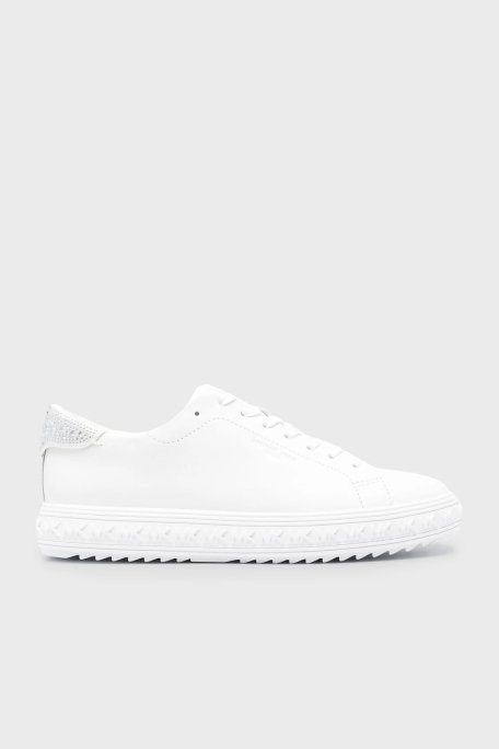 Michael Kors Deri Sneaker 43H3GVFS2L Bayan Ayakkabı 43H3GVFS2L 085 BEYAZ - 1