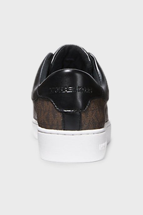 Michael Kors Fermuar Detaylı Logolu Sneaker 43R4KTFP2B200 Bayan Ayakkabı 43R4KTFP2B 200 KAHVE - 4